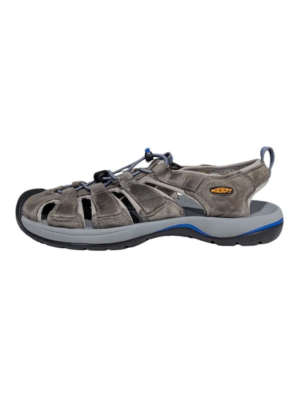Keen Men's Hiking Active Outside Fisherman Leather Sandal Men's Size 9